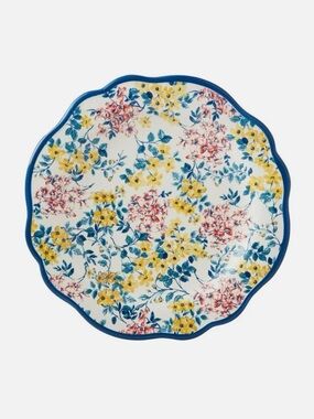 The Pioneer Woman Vintage inspired Pretty Posies Pattern Dinner Plate Like New